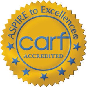 CARF Accredited gold seal